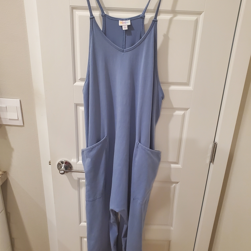 LuLaRoe Blue Jumpsuit